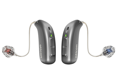 Image of an Oticon More Hearing aid.